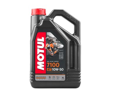 Motul 7100 10W50 Fully Synthetic Motorbike Oil - 4Ltr