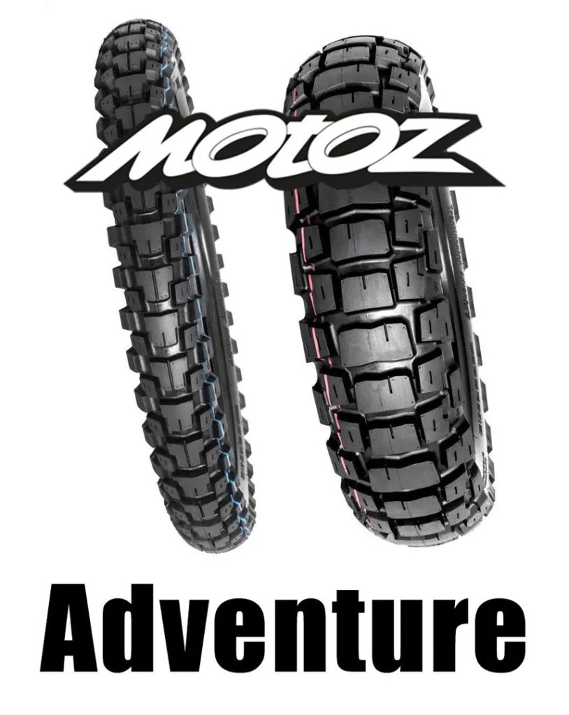 Motoz Adv / Dual Venture TUBELESS Tyre Set - 90/90-21 & 150/70-18