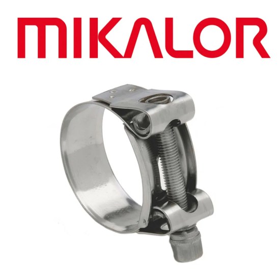 Mikalor Stainless Steel Exhaust Clamp - XRV Africa Twin - Rear Header to Collector (all models)
