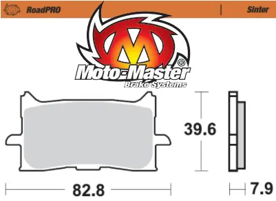 Moto-Master Roadpro Sintered Front Brake Pads – CRF1000/CRF1100