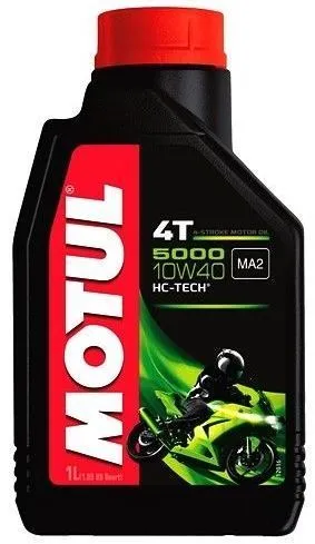 Motul 5000 10W40 Semi Synthetic Motorbike Oil - 1Ltr
