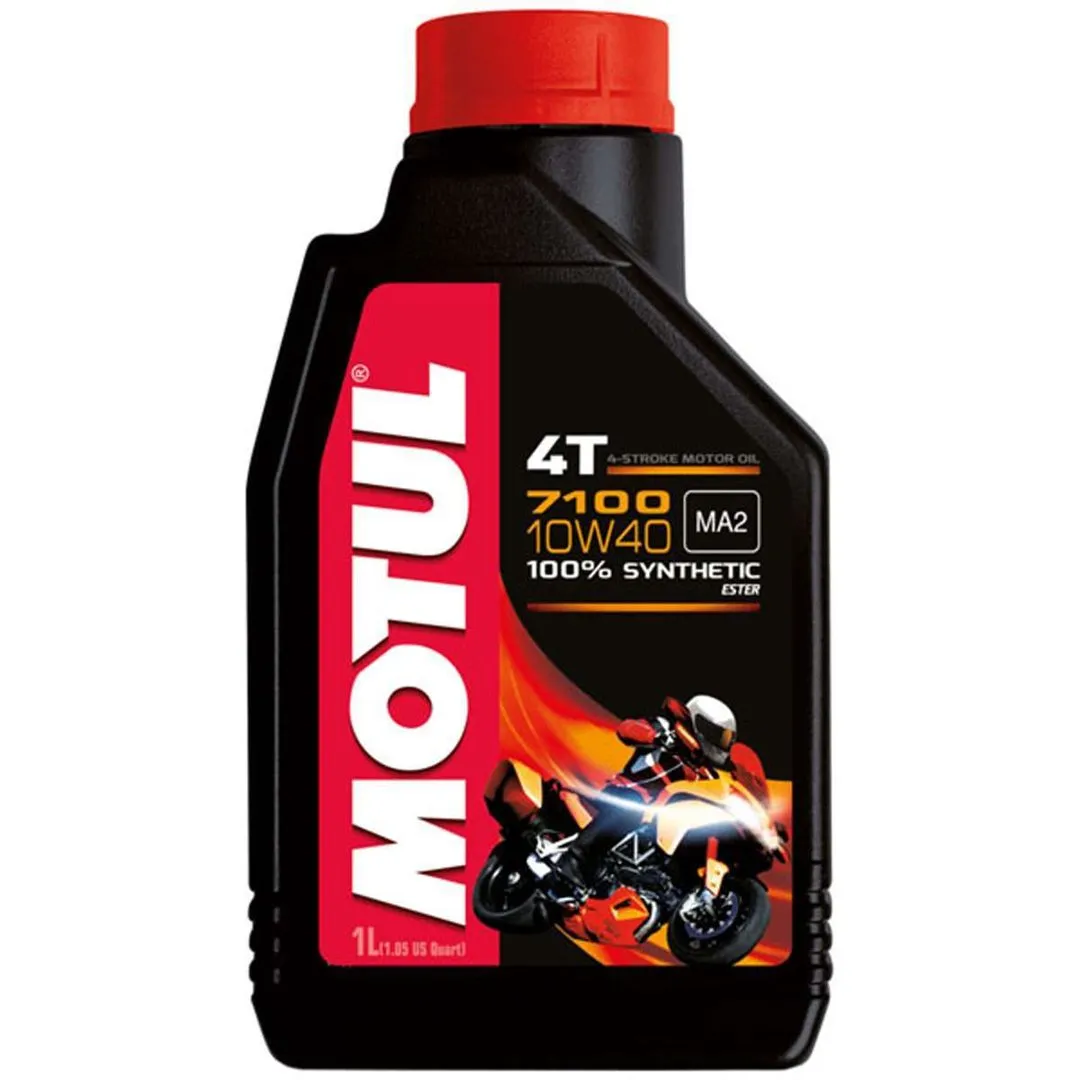 Motul 7100 10W40 Fully Synthetic Motorbike Oil - 1Ltr