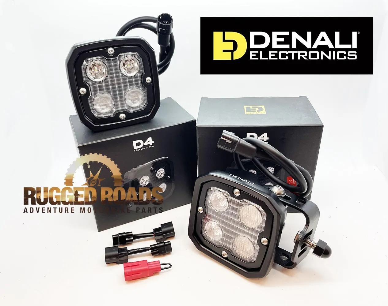 Plug And Play DENALI D4 LED Light Kit – CRF1100 (All Models)