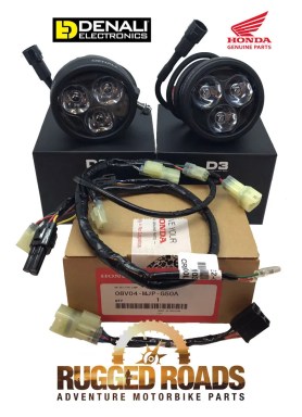 Plug & Play DENALI D3 Dual Intensity LED Light Kit - CRF1000 (All Models)