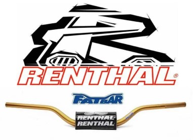 Renthal 28mm RC High Fatbar - Gold - With Bar Pad