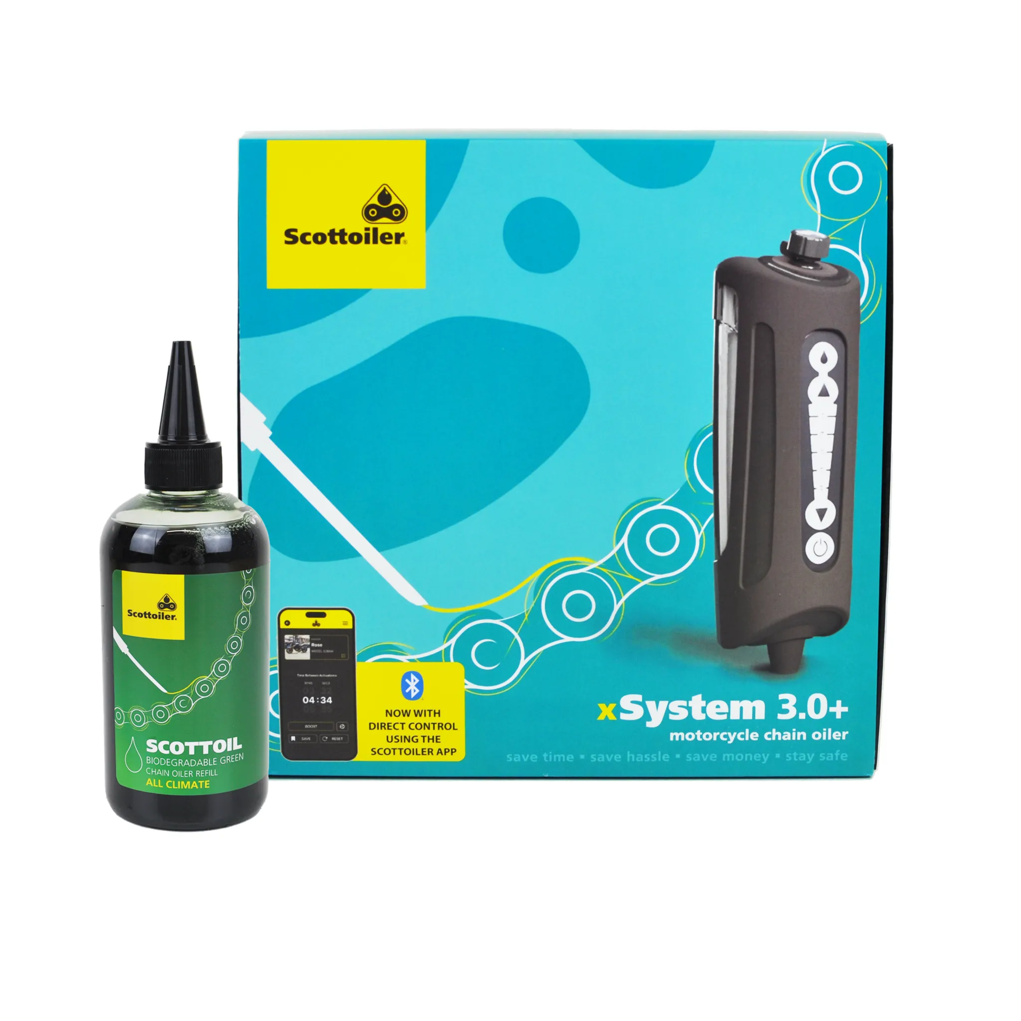 xSystem 3.0+ All Climate Biodegradable Green Scottoil