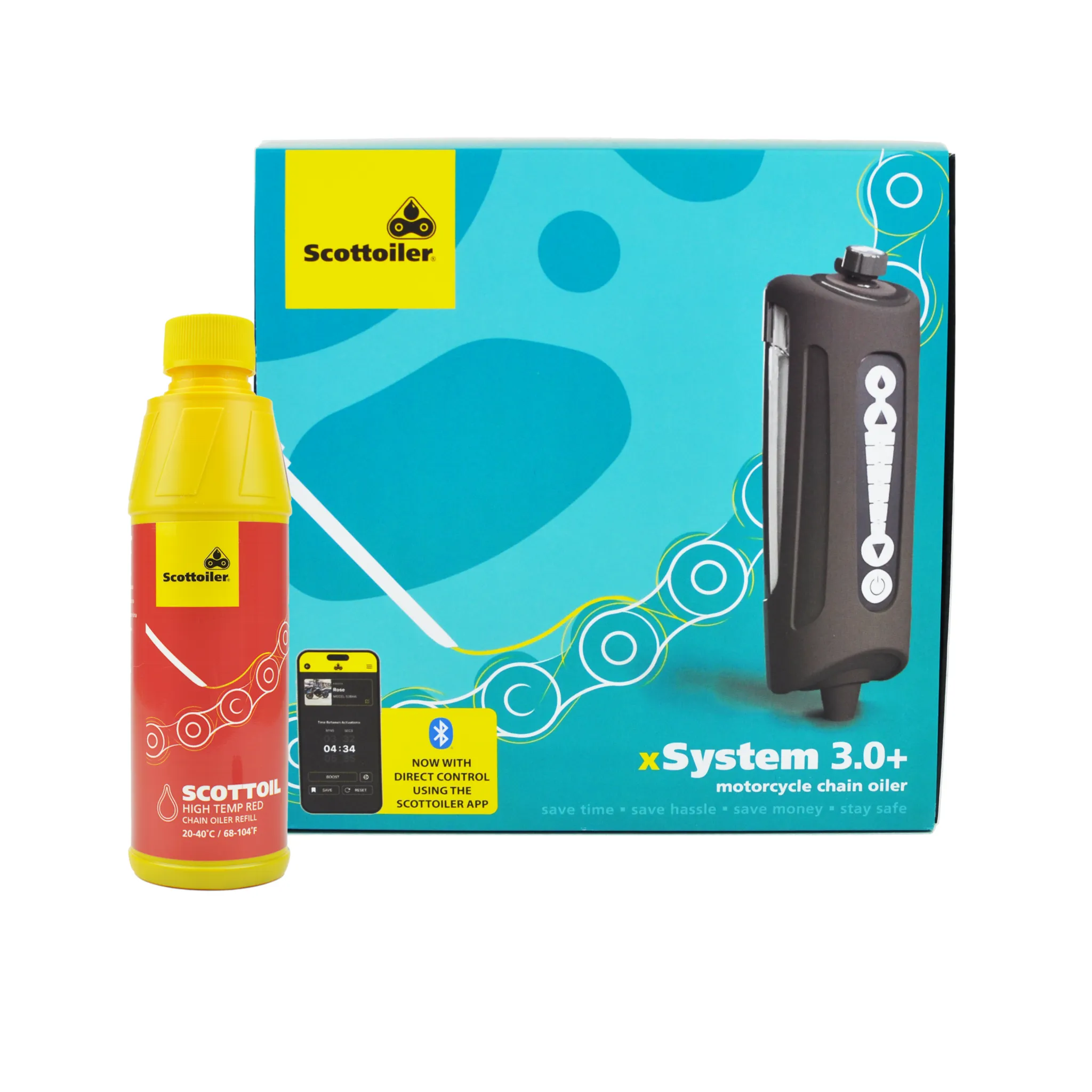 Scottoiler - xSystem 3.0+ High Temperature Red Scottoil