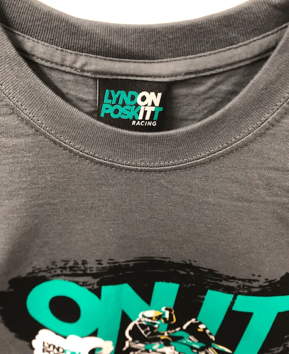 Lyndon Poskitt Racing T-shirt - ONIT - Image 3
