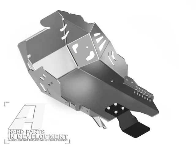 Altrider Skid Plate Yamaha With Linkage Guard - Tenere 700 - 2019-2021 - Silver