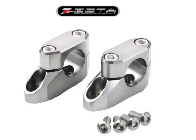 Zeta Offset 26Mm Bar Risers For Both 22Mm/28Mm Handlebars
