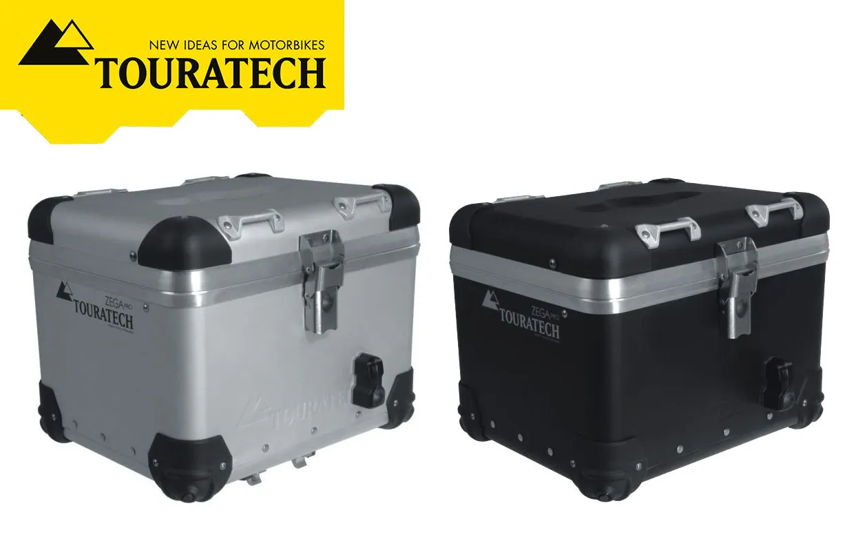 Touratech ZEGA Pro Topcase With Rapid-Trap - 38 Litre