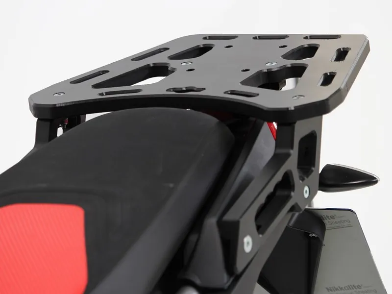 AXP Racing HDPE Rear Rack - Black - Aprilia Tuareg 660 - Image 4