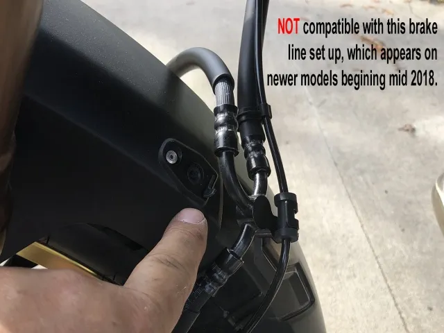 AltRider Fender Riser Kit for the Honda CRF1000L Africa Twin/ ADV Sports (2016-2018) - Action Shot