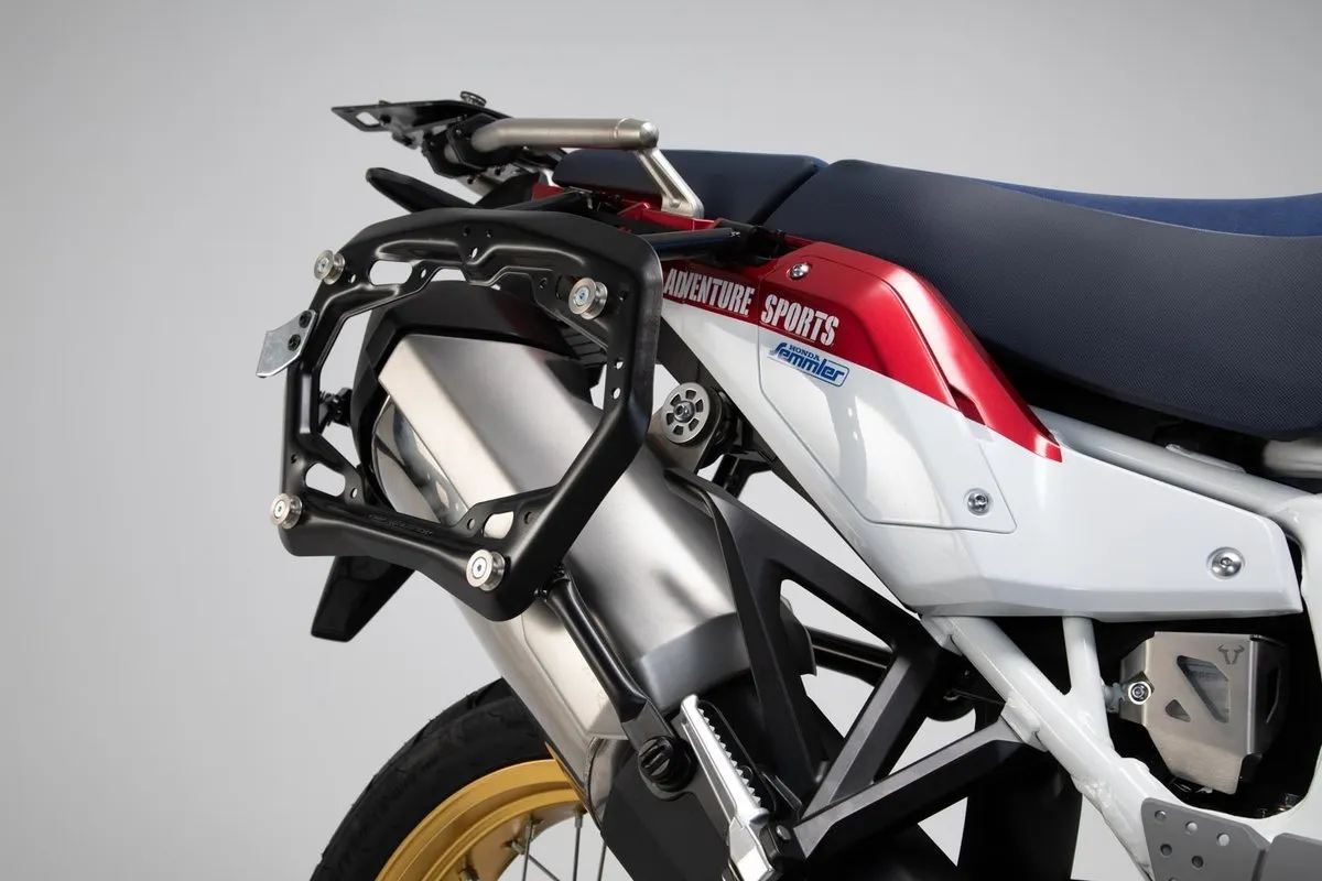 SW Motech TRAX Adventure Set Luggage. Silver For Honda CRF1000 Adventure Sport (2018>) - Image 3