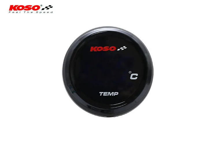 Koso Coin Temperature Gauge - Blue Or Red - Image 5