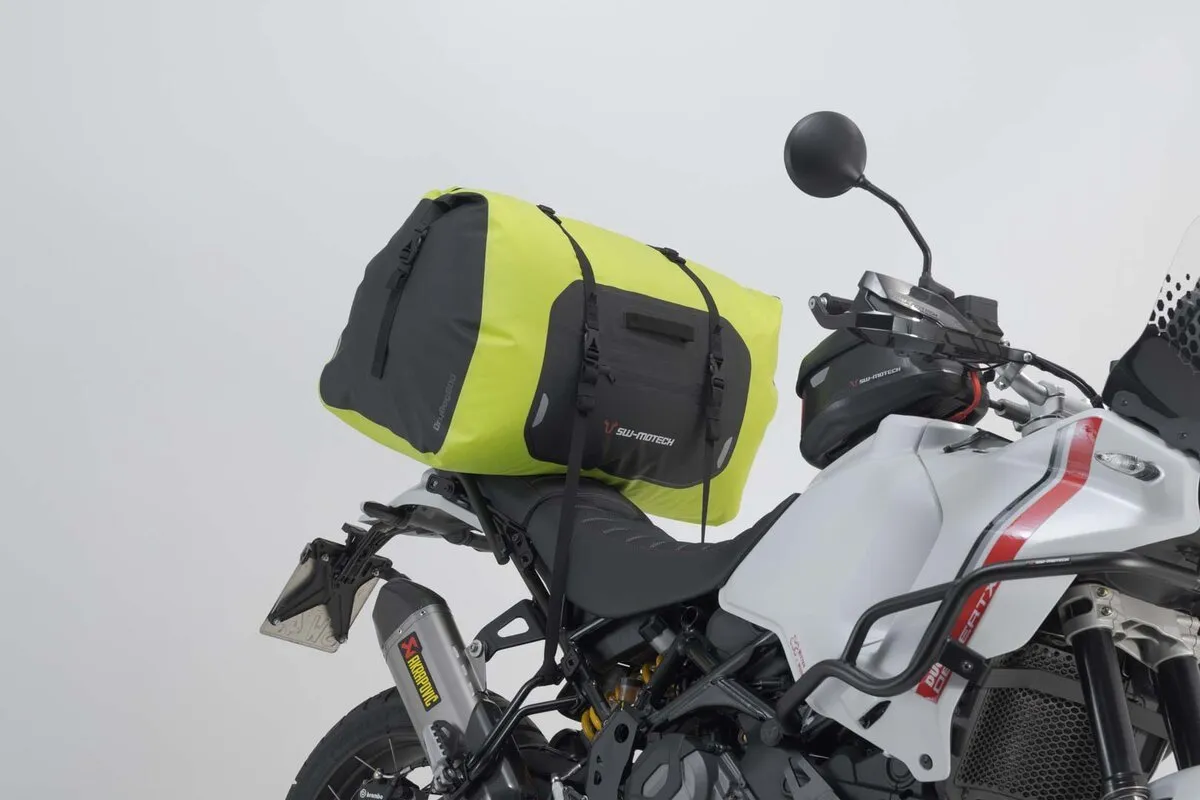 SW-MOTECH Drybag 600 - 60Ltr. Yellow/Black - Waterproof - Image 4