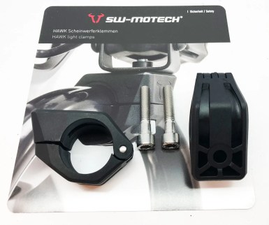 SW Motech Crash Bar Clamps For Auxiliary Lights