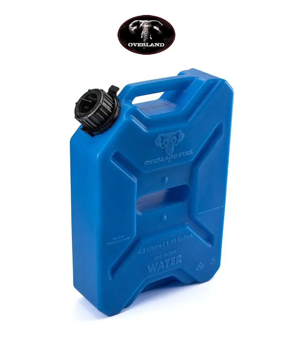 Overland Fuel – 4.5Ltr Water Canister BLUE