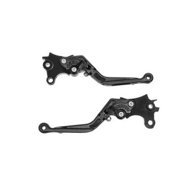 Touratech Adjustable Brake & Clutch Lever Set - Short - BMW R12G/S, R12, R12S, R12nineT, RnineT