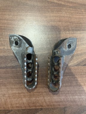 Set of OEM Honda Footpegs - Africa Twin RD04/07/07A - USED