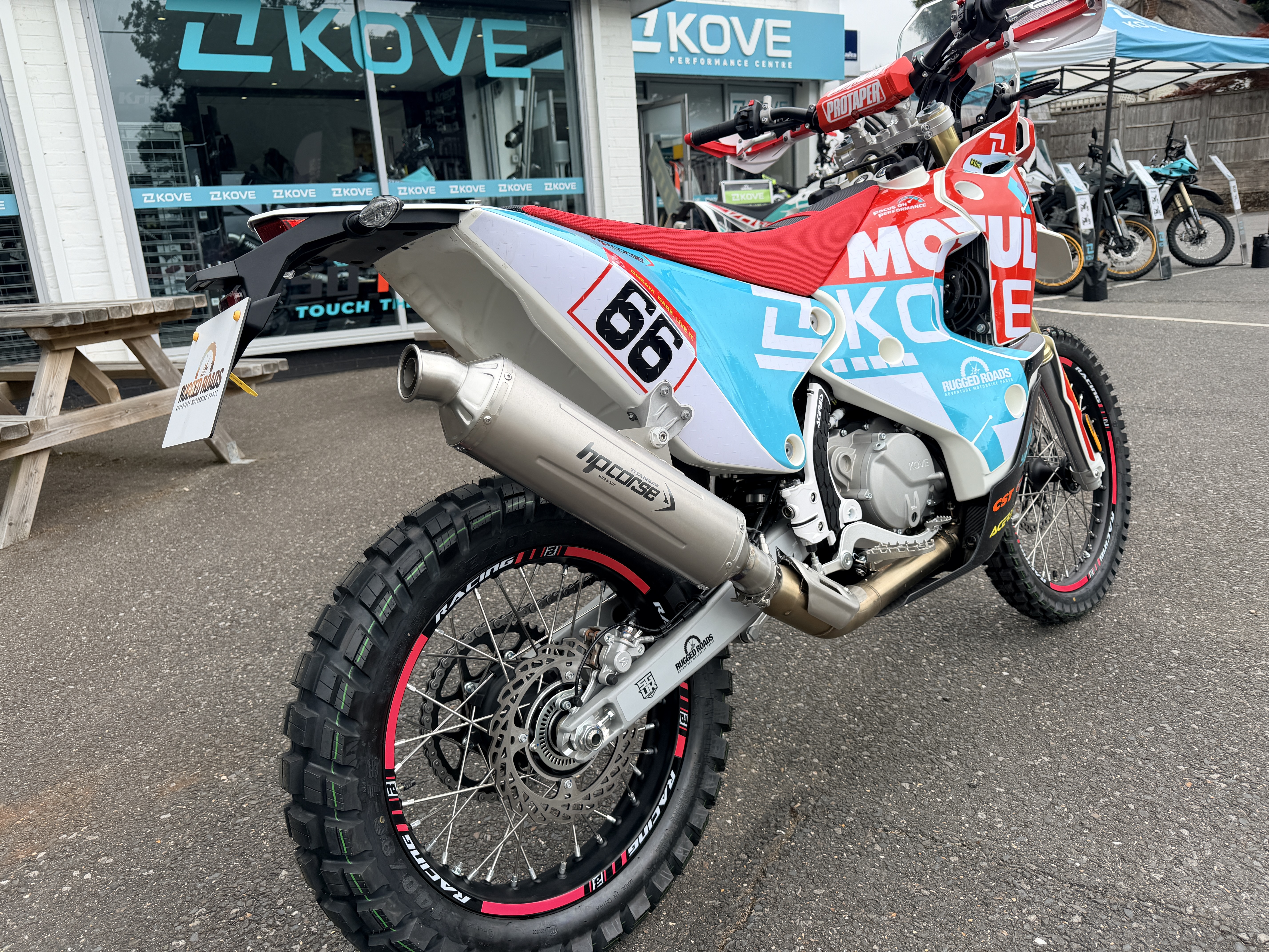 KOVE 450 RALLY - #66 Dakar Replica - Image 9