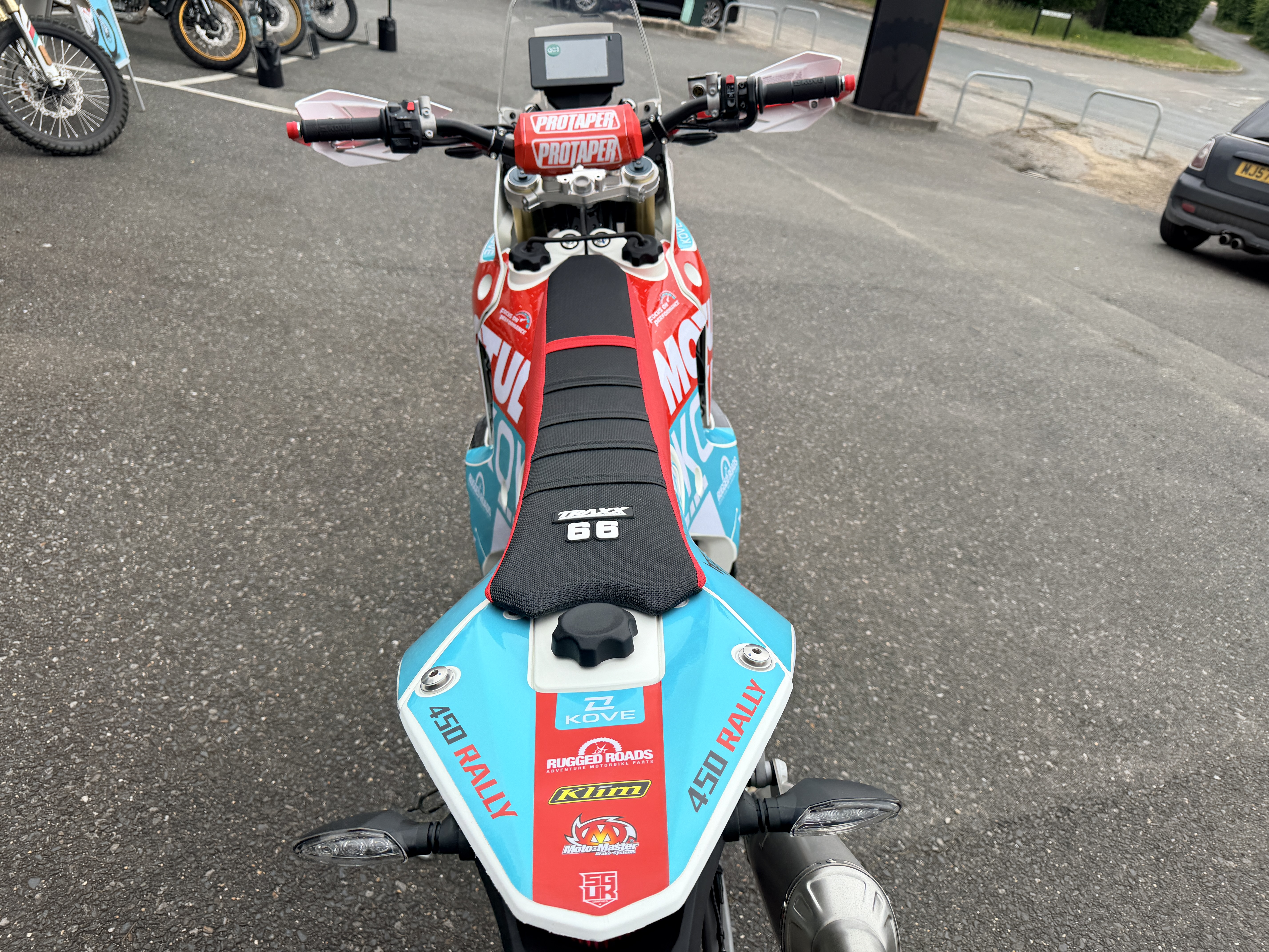 KOVE 450 RALLY - #66 Dakar Replica - Image 8