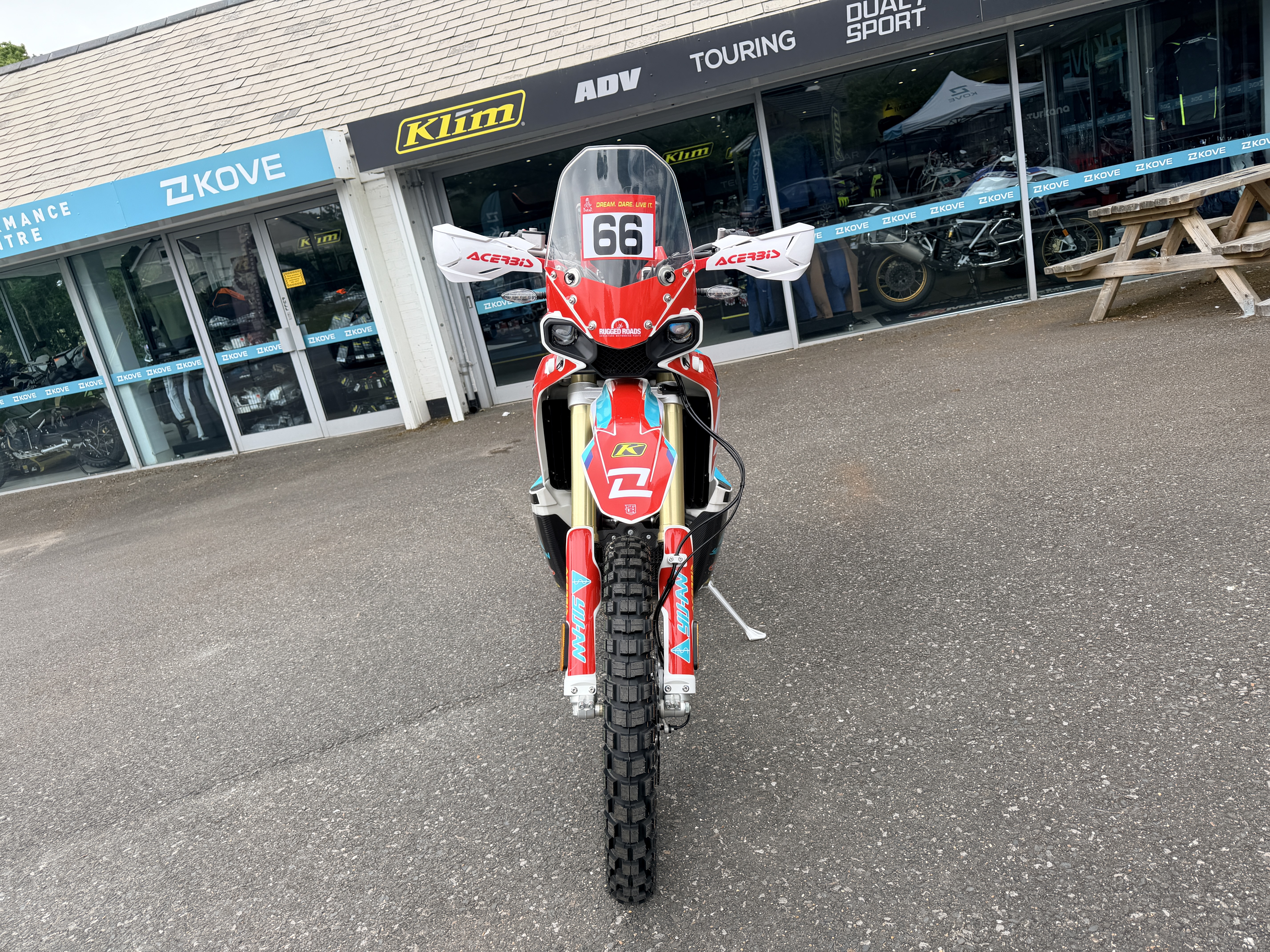 KOVE 450 RALLY - #66 Dakar Replica - Image 5
