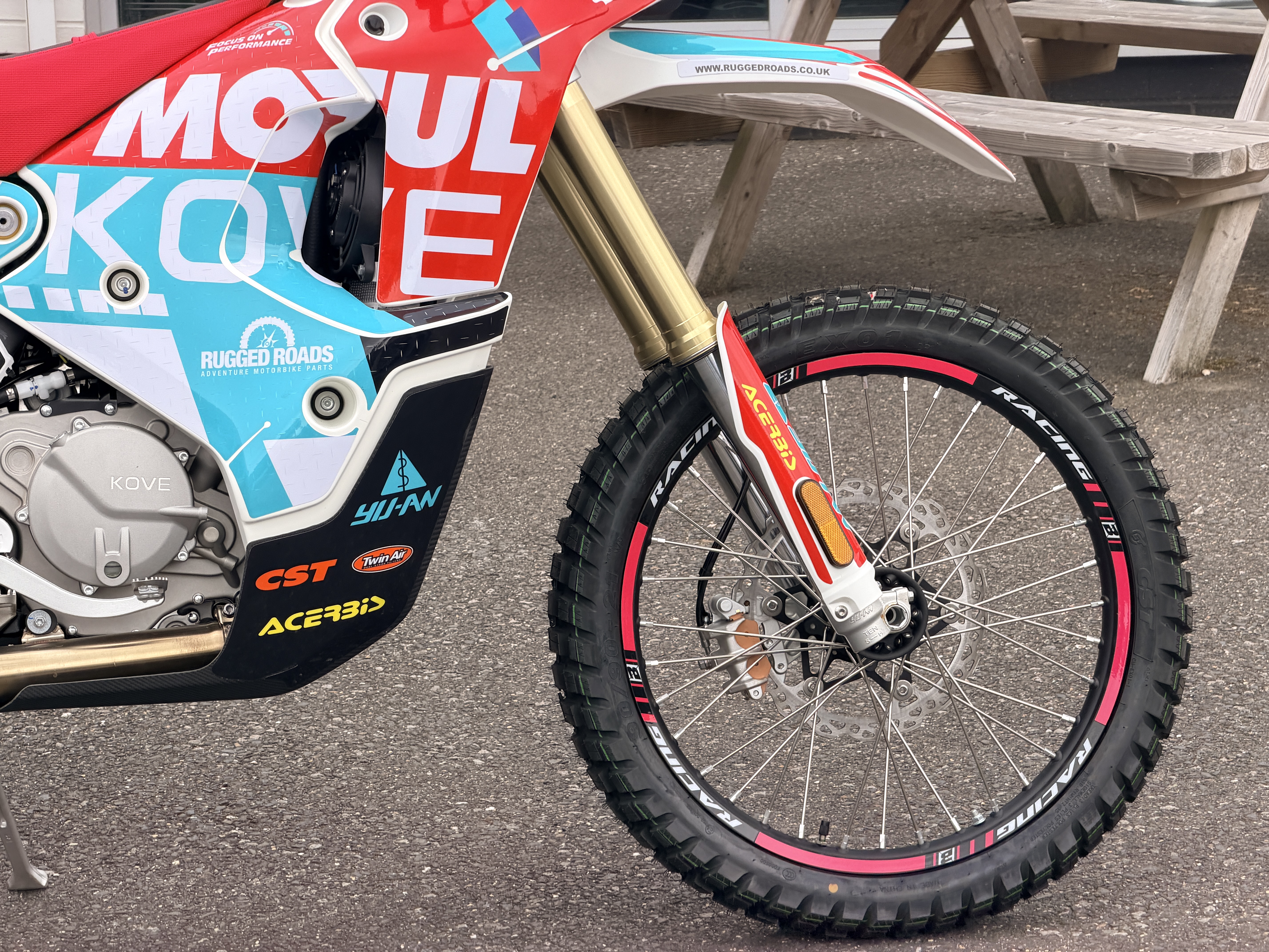 KOVE 450 RALLY - #66 Dakar Replica - Image 3