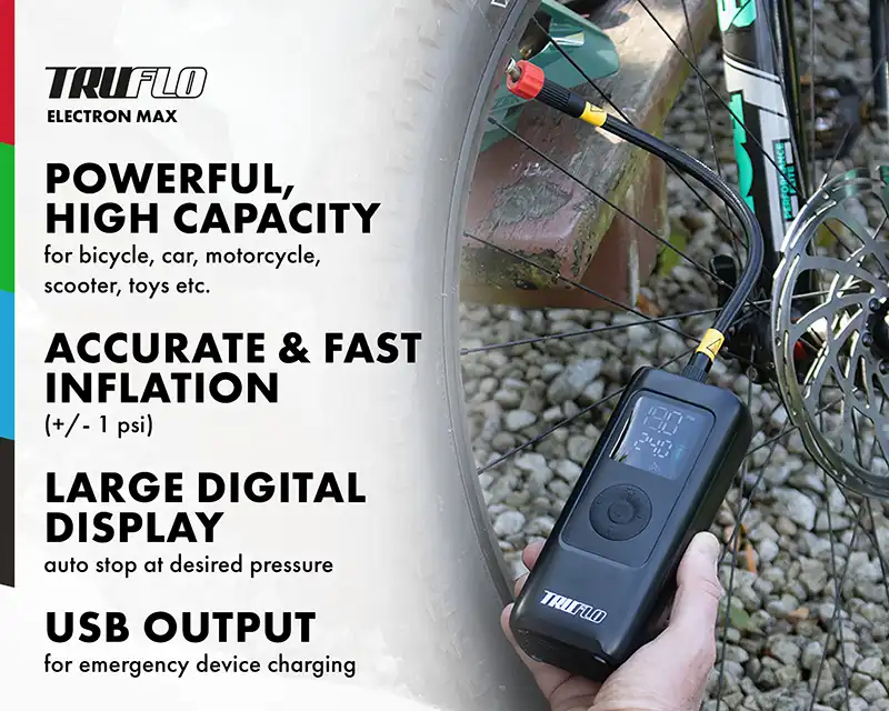 Truflo Electron Max Lithium Tyre Pump - Image 7