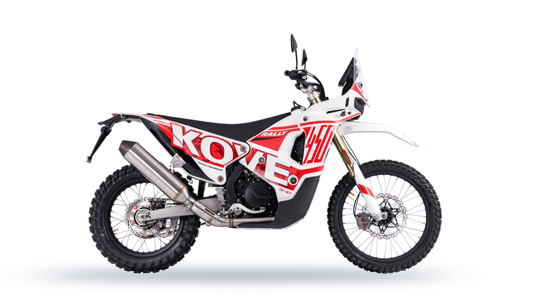 OEM KOVE Decal Set Complete 2025 Red - 450 RALLY - Image 2