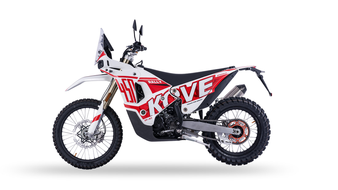 OEM KOVE Decal Set Complete 2025 Red - 450 RALLY - Image 3