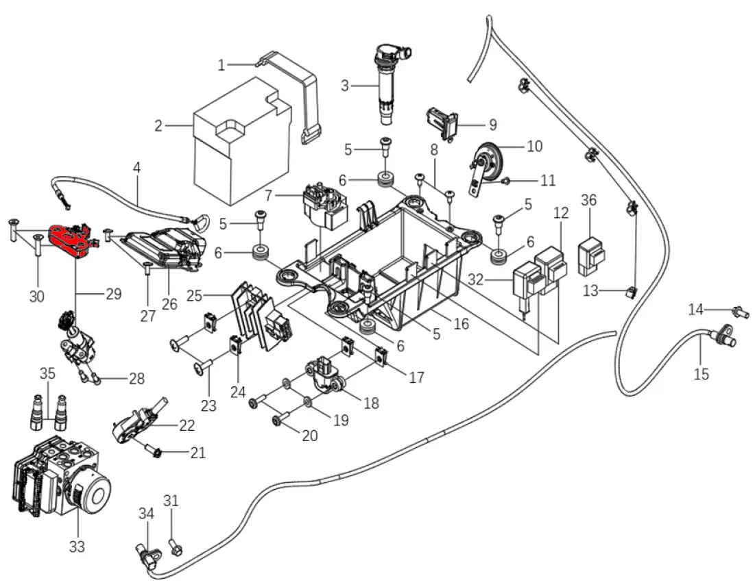 OEM KOVE Seat Lock Assembly - 450 RALLY