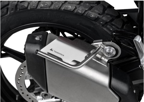 Touratech Stainless Steel Exhaust Heat shield - BMW F450GS