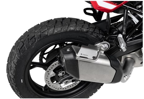 Touratech Stainless Steel Exhaust Heat shield - BMW F450GS
